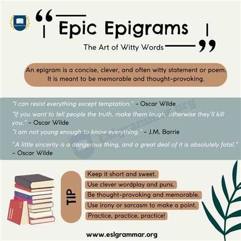 epigam|Examples of Epigrams: Famous Figures of Speech